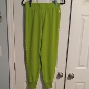 Women's Lime Green Joggers